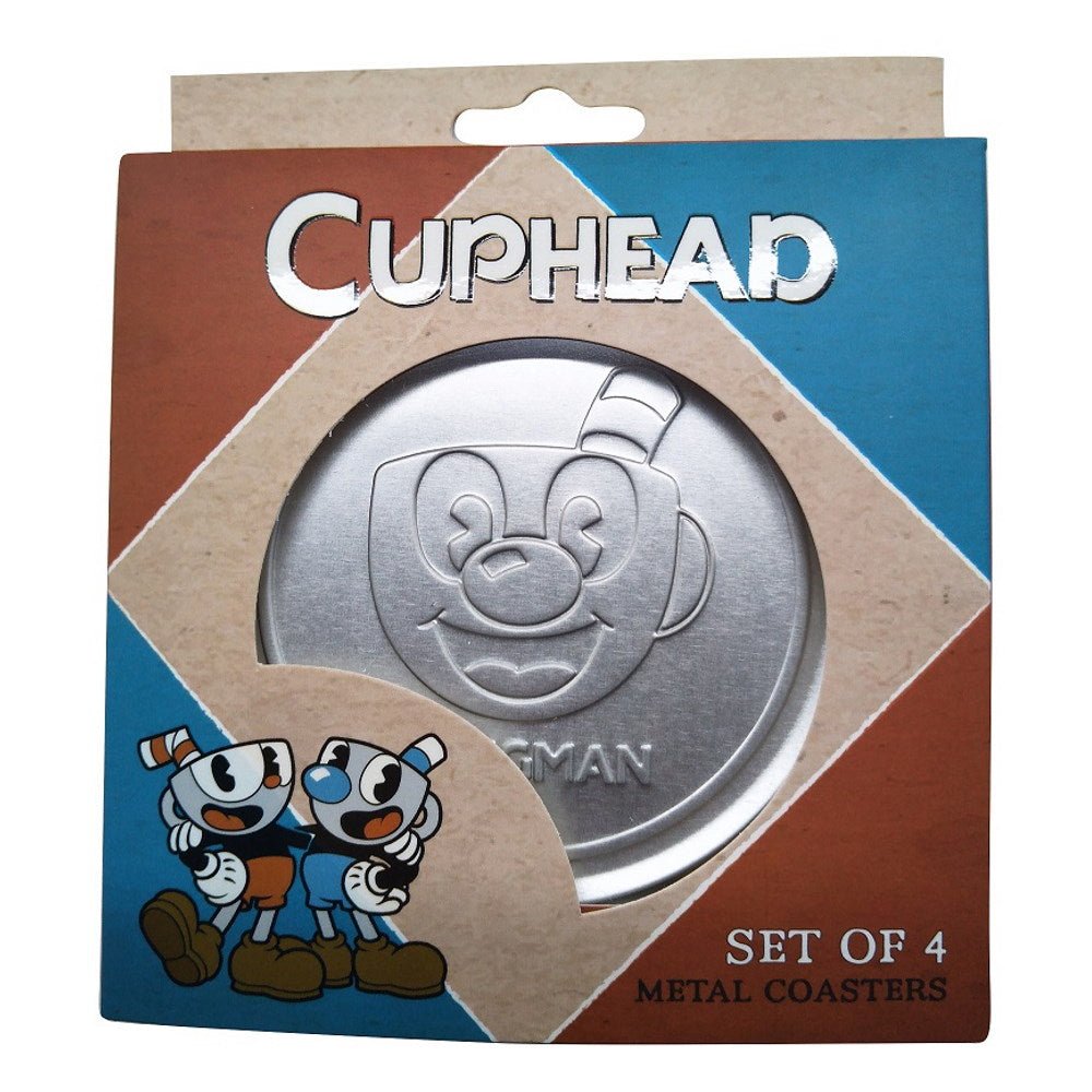 CUPHEAD カップヘッド - メタルDrinks Coaster 4枚Set / コースター - PGS